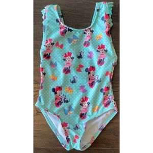 DISNEY Store NWOT Minnie Teal Swimsuit